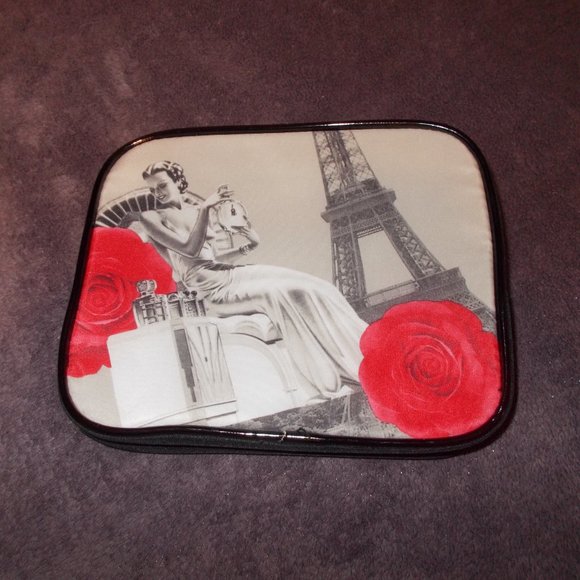 Lancome Paris Makeup Misc zipper bag 7.5"x6"x2.5" - Picture 2 of 3